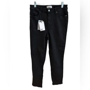 PAIGE Women’s Black High Rise Slim Leg Jean - NWT